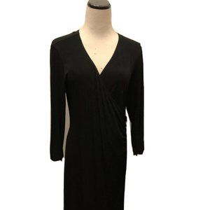 ⚡️CHICO'S Travelers Black Wrap No Wrinkle Dress 1